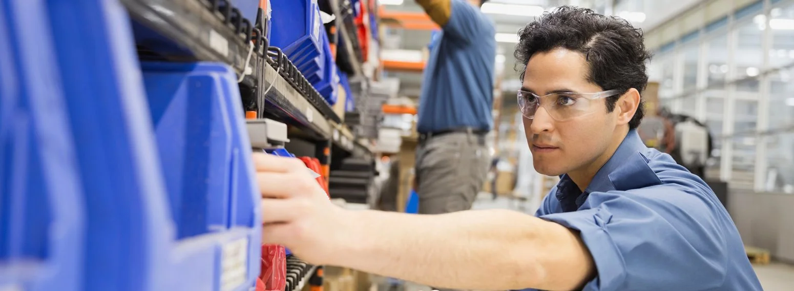 Supplier Zone Guy Wearing Safety Glasses