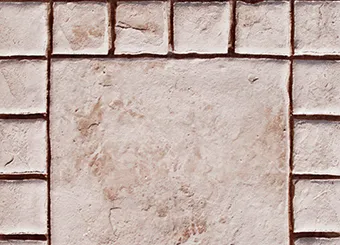 18" Tumbled Edge Stone with 4" Stone Border